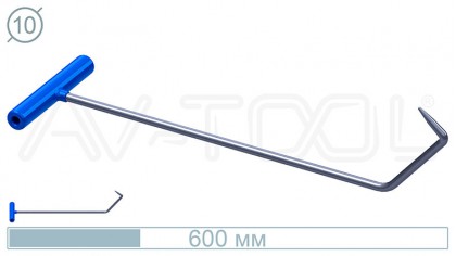 Крючок с двойным загибом (600 мм) 10015