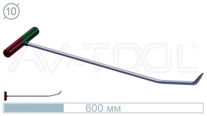 Крючок с двойным загибом (600 мм) 10012